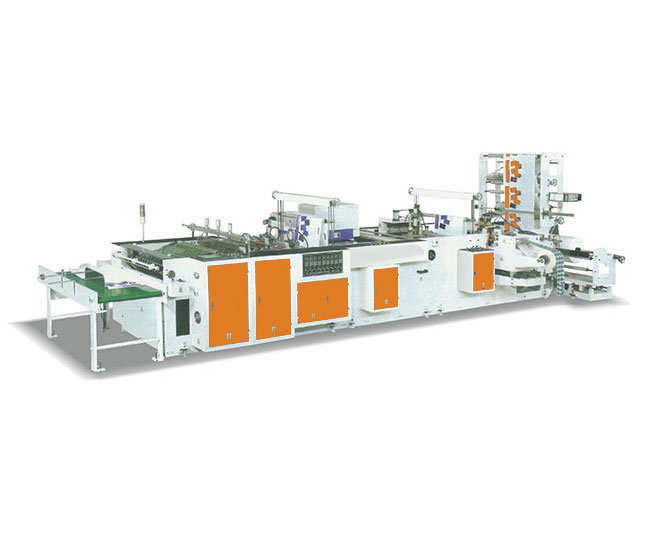 全自動(dòng)塑膠手提袋制袋機(jī)(一機(jī)四用)